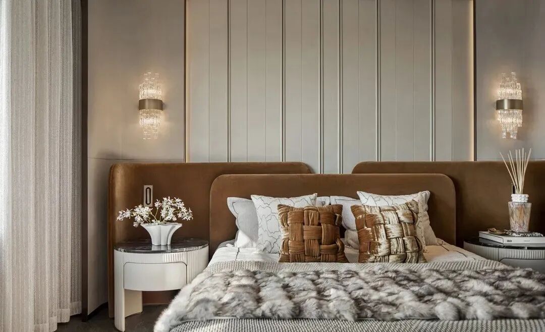 211㎡暖色系，富人圈都爱的隐奢风！-28