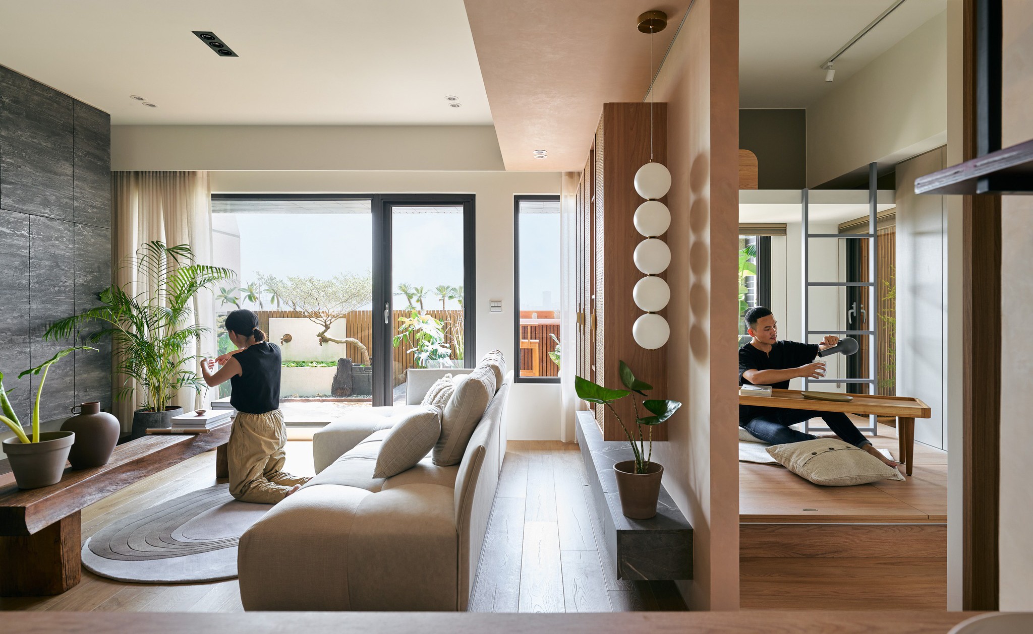 432Hz · 清新居家慵懒度假美宅丨巢空间室内设计-13