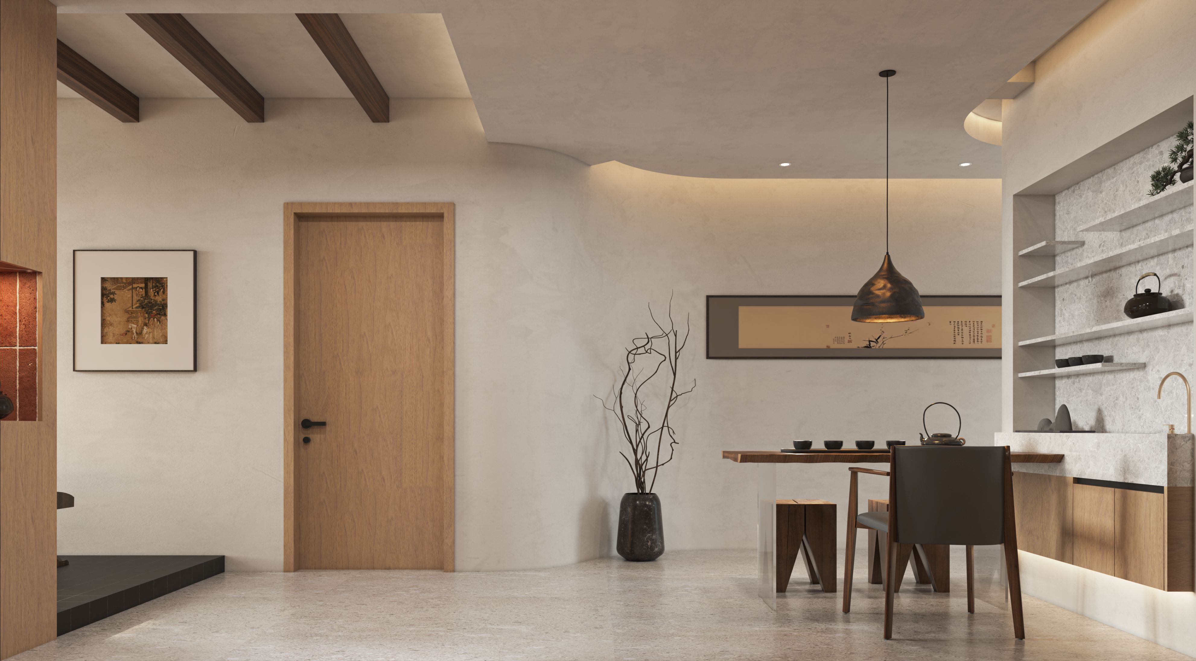 形道设计·麓湖郡丨中国长沙丨形道空间设计-5