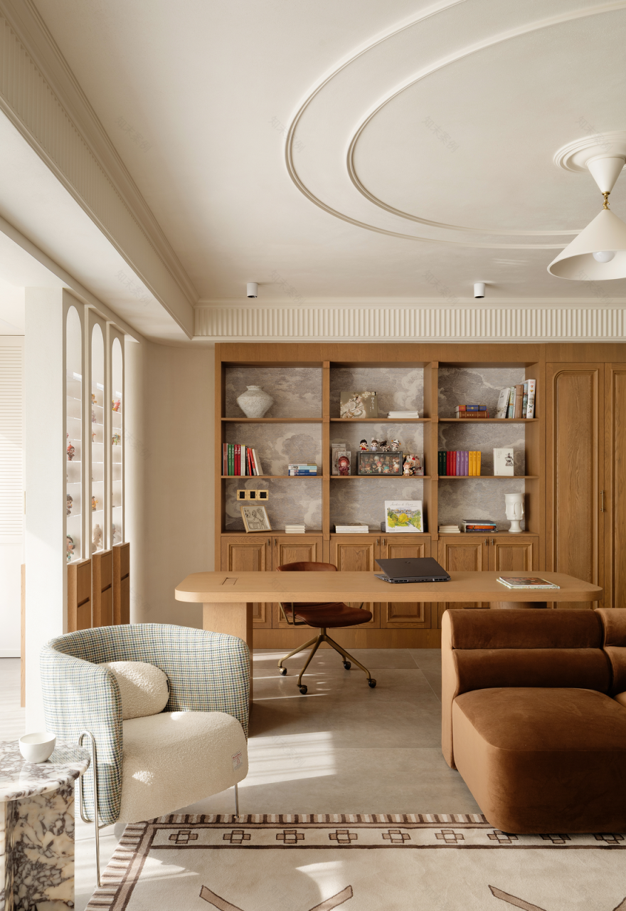 143平诠释优雅质感的法式家丨中国北京丨研己设计-23