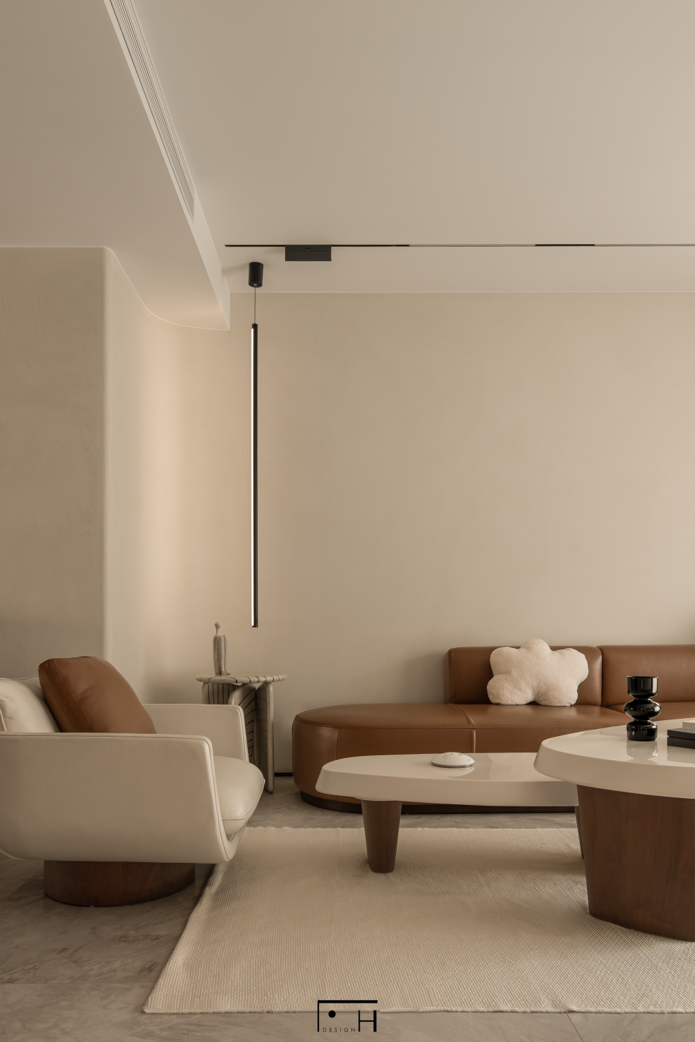 曲线与线的完美交融 · 浙江诸暨御江湾家装设计丨中国浙江丨栗禾设计-18