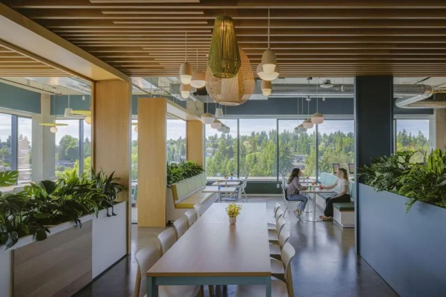 美国科技公司旧楼改造(“都市以北”办公空间项目)丨美国华盛顿丨Cushing Terrell-2