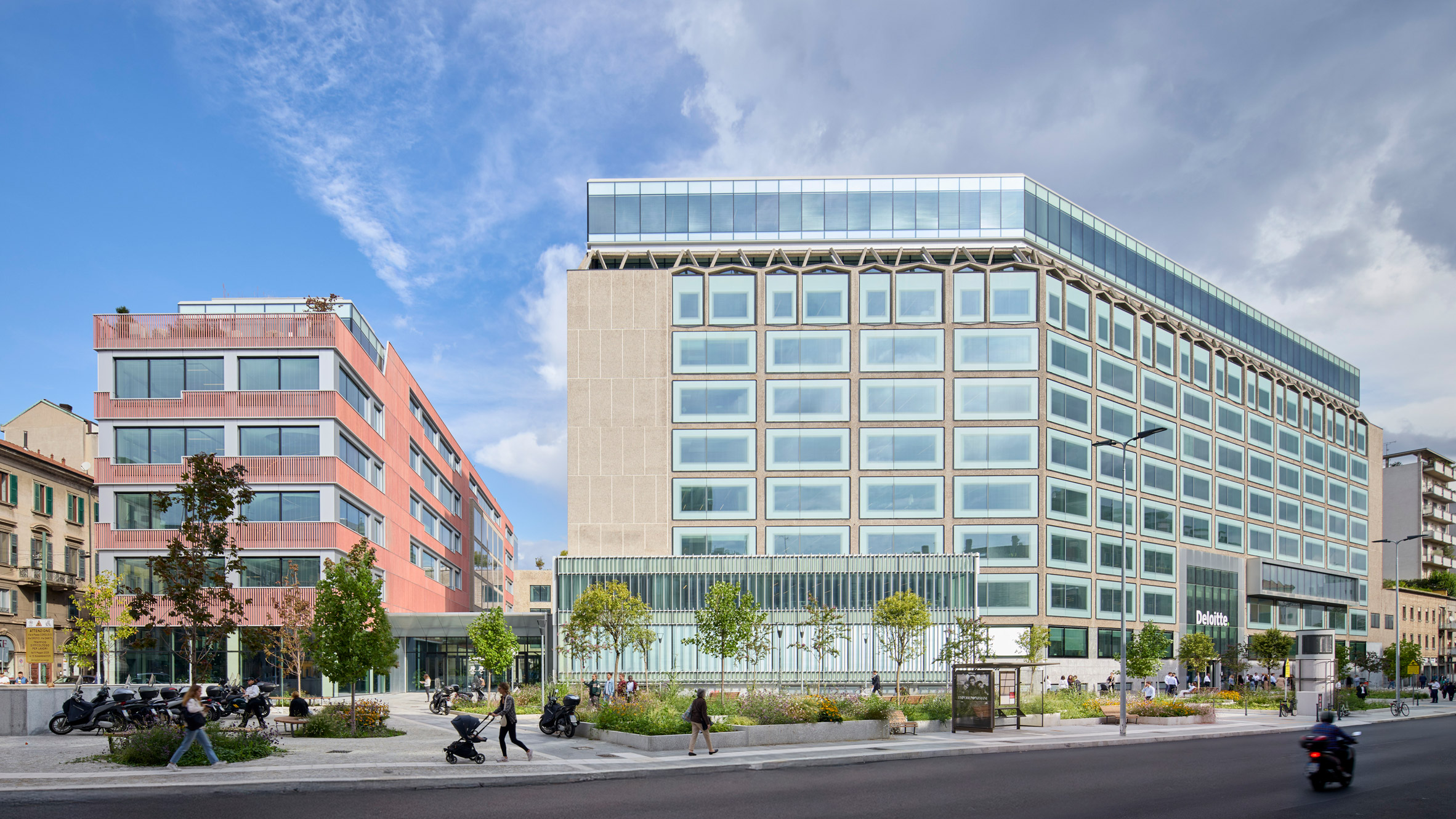 米兰Corso Italia 23办公综合体更新项目丨意大利米兰丨SOM-0