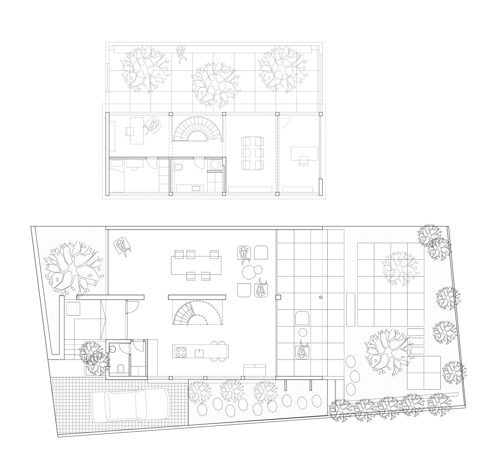 现代 60 年代特拉维夫翻新住宅-2