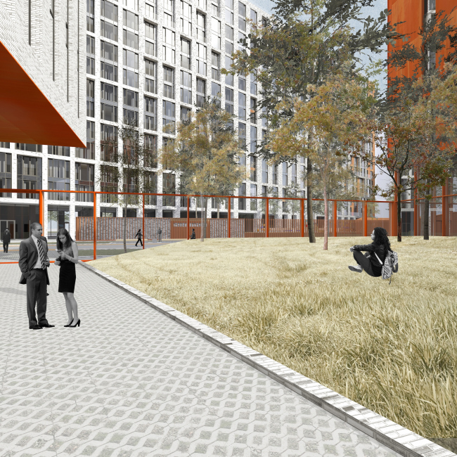 “Дом у причала”（“ЗилАрт”住宅综合体部分地块）丨Сергей Скуратов ARCHITECTS-112