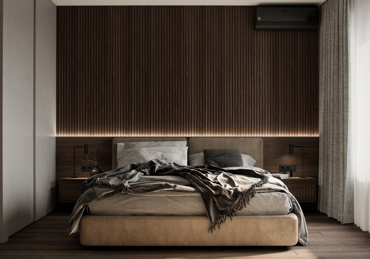 棕色小空间设计 温馨优雅-3