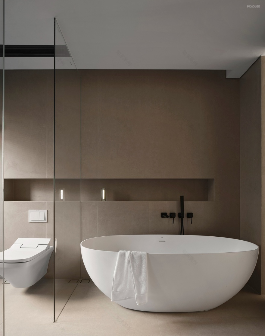 140㎡ 的致简黑白丨FF DESIGN-57