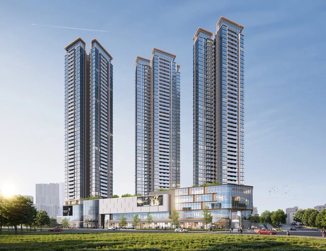 155588㎡，3栋150m超高层，CBS中筑幕墙签约官田社区土地整备利益统筹项目-2