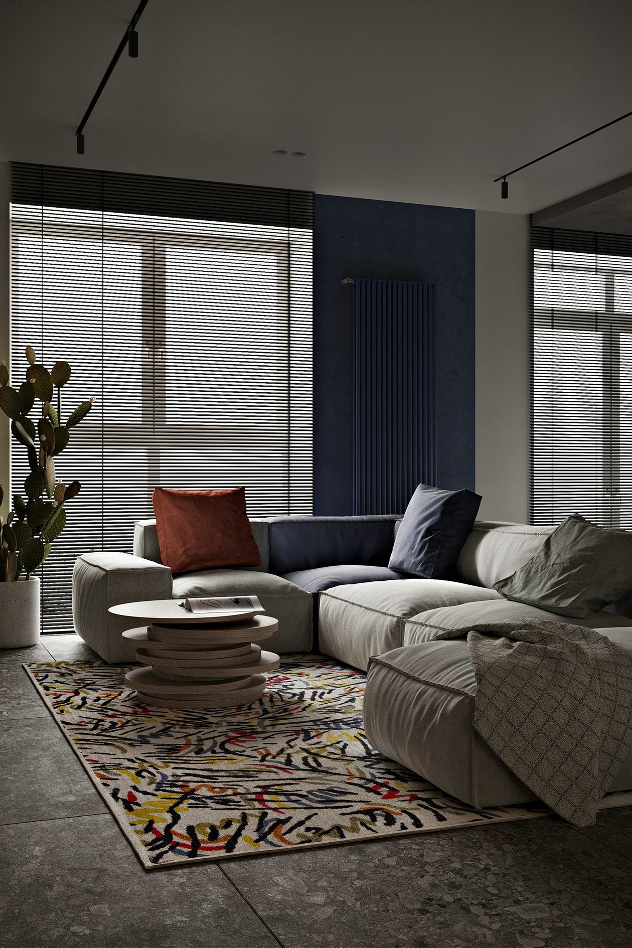 高级色系公寓设计-4