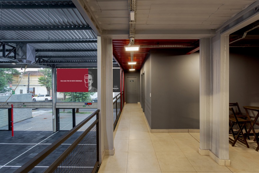 Crossfit Barracão 集装箱健身房设计-23