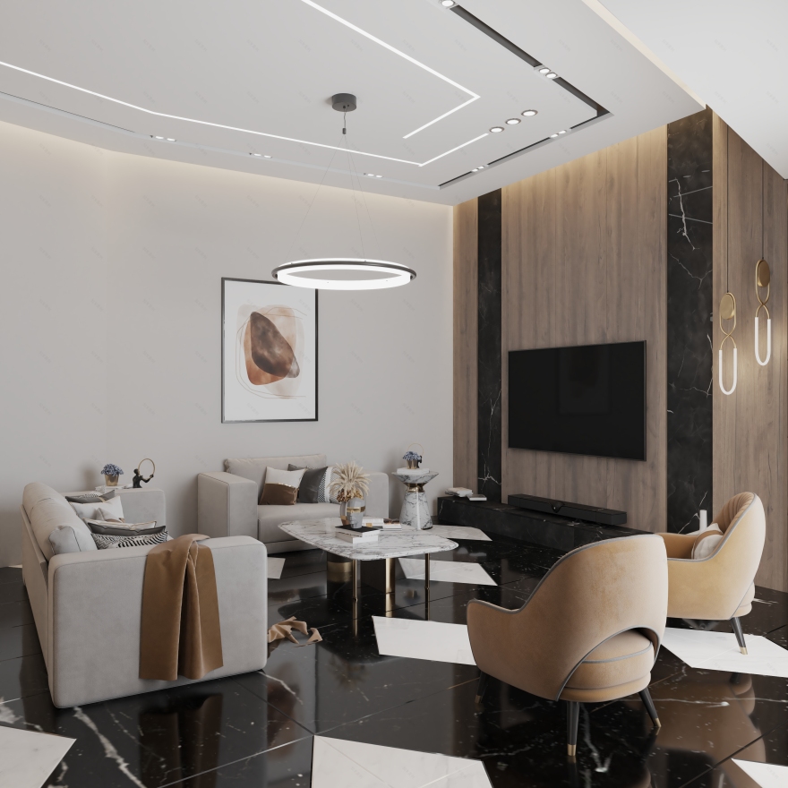 豪华居住空间丨Gamal Eissa Kamel-10