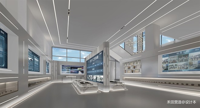 東岛新能源集团企业品牌馆展厅设计丨禾田营造-22