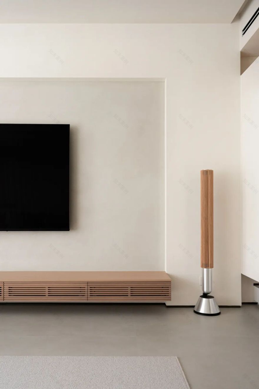 BENSONDESIGN原创设计丨400㎡被自然环绕的极简别墅-48