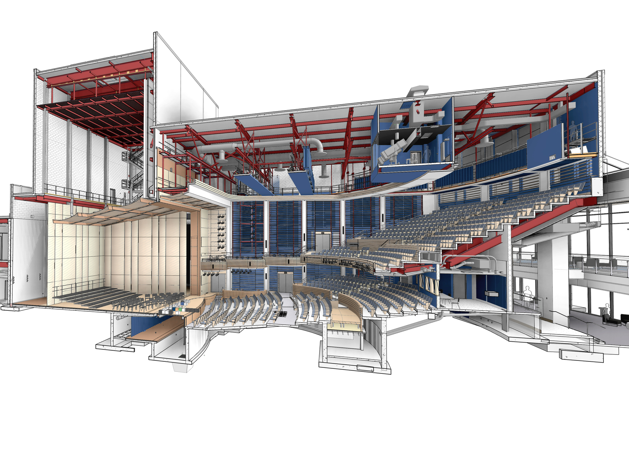 Jay and Susie Gogue Performing Arts Center / Wilson Butler Architects-49