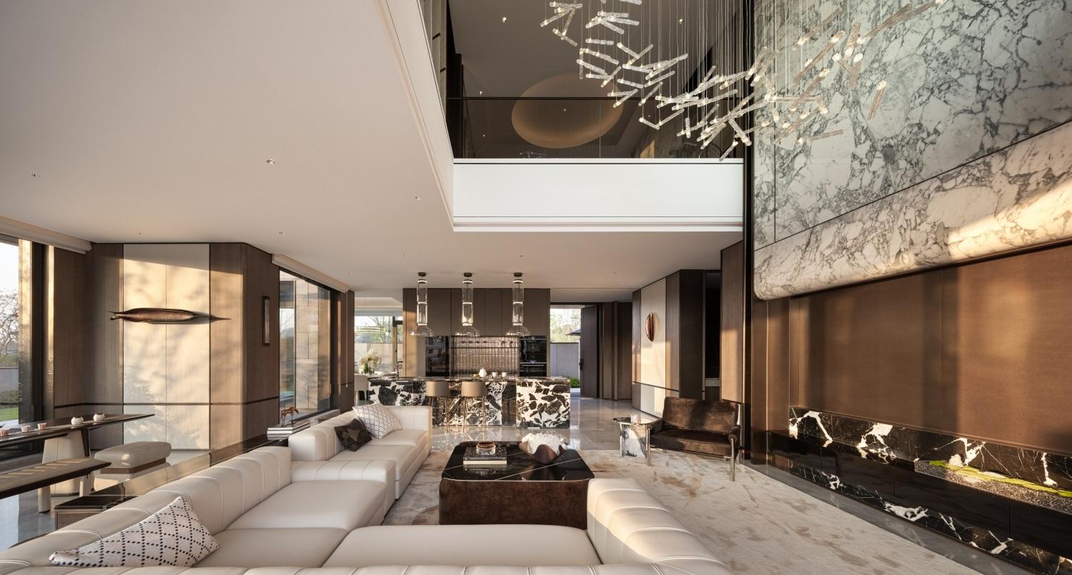 宝业四季园·荣园1000㎡别墅丨GFD广飞设计-10