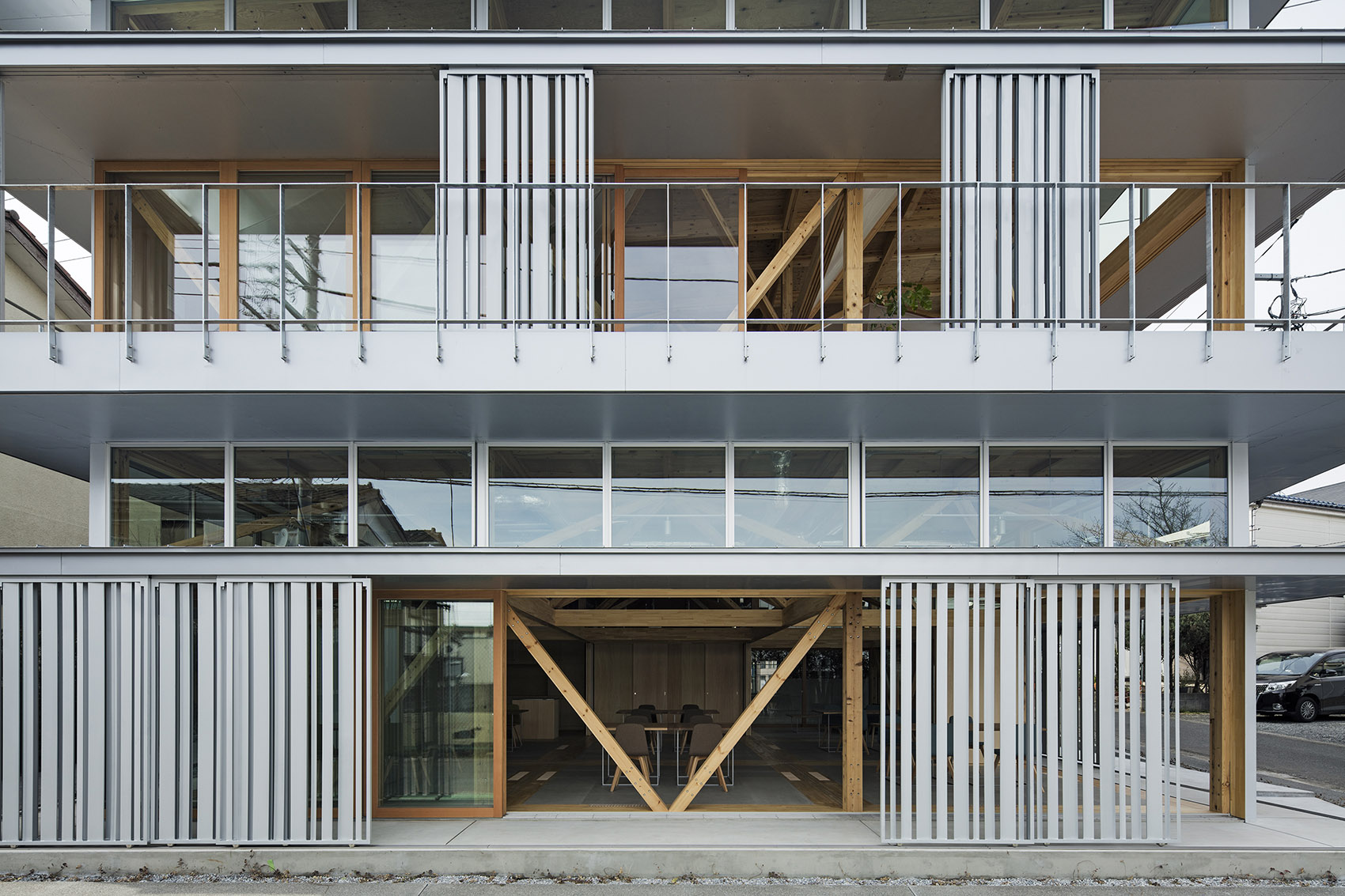 百变空间 & 工厂改造的多功能社区中心，日本 / Aki Hamada Architects-24