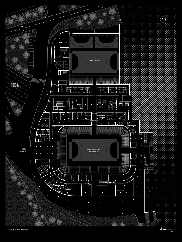 法国 Arena of Aix en Provence 运动场馆 | 现代与传统的融合-59