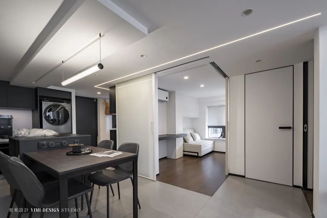 现代简约复式住宅的惊艳改造丨中国广州丨奕米設計工作室-66