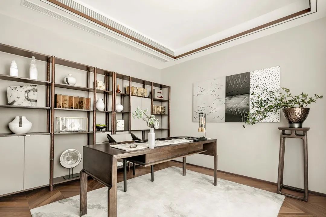 武汉双屿大观别墅样板间丨中国武汉丨元禾大千(软装),上海中置华优设计集团有限公司(硬装)-38