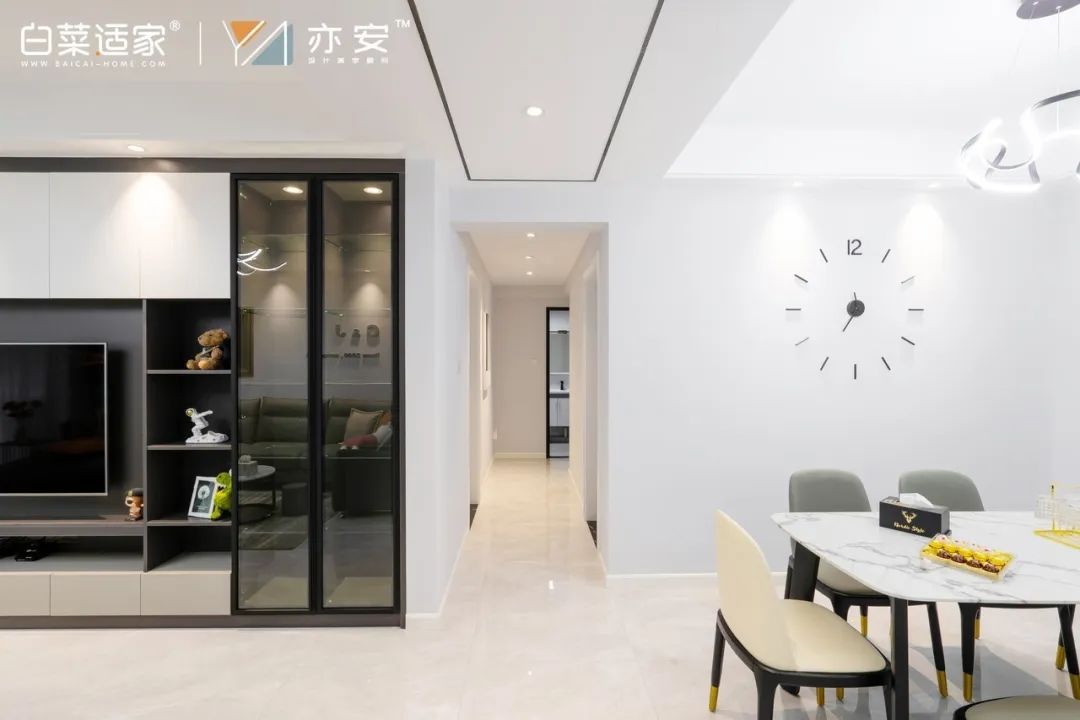 金牛作 | 香溪庄 96.8 平三房两卫精装案例-41