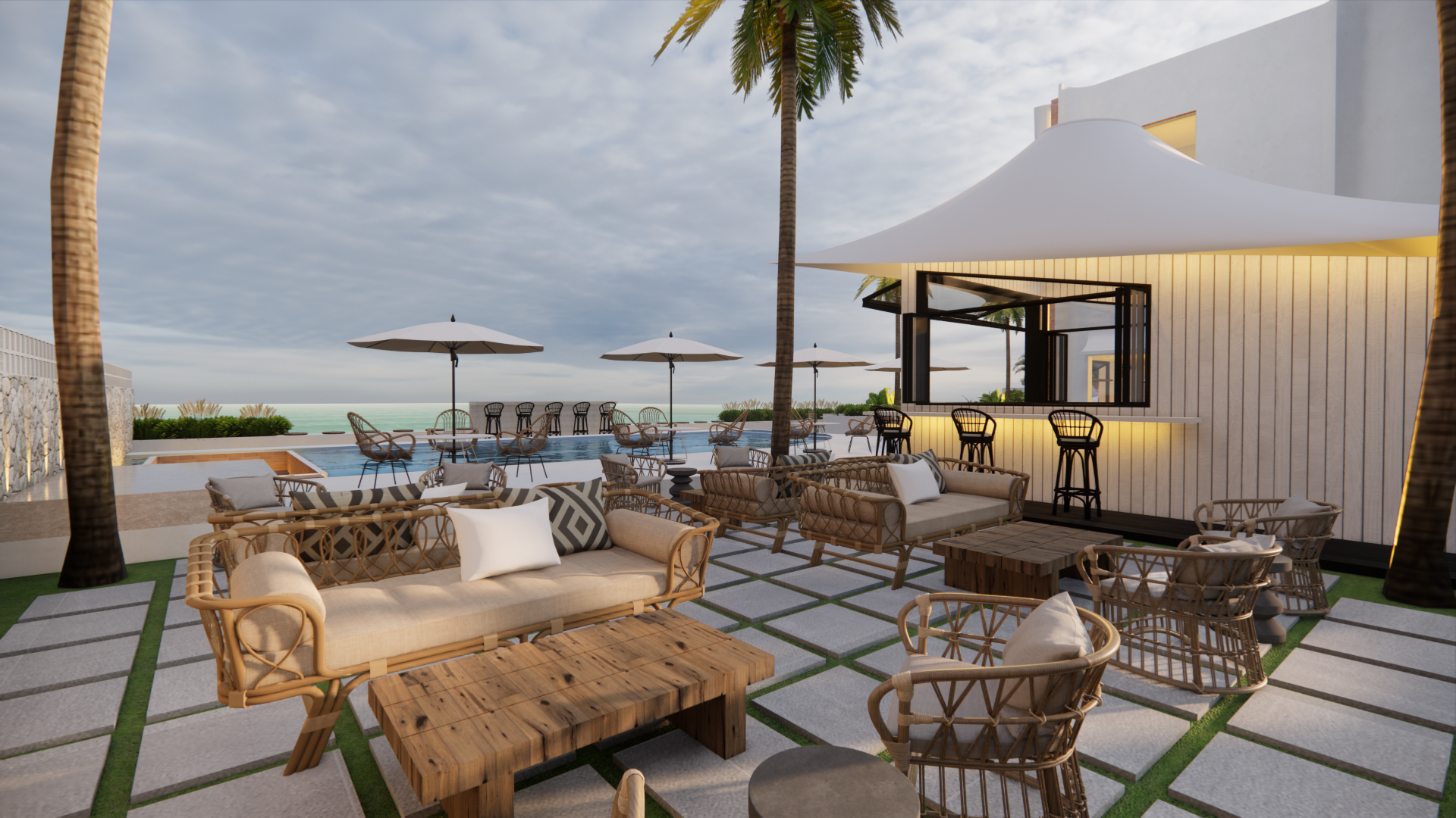 海岸度假民宿设计丨中国深圳丨吾疆设计-17