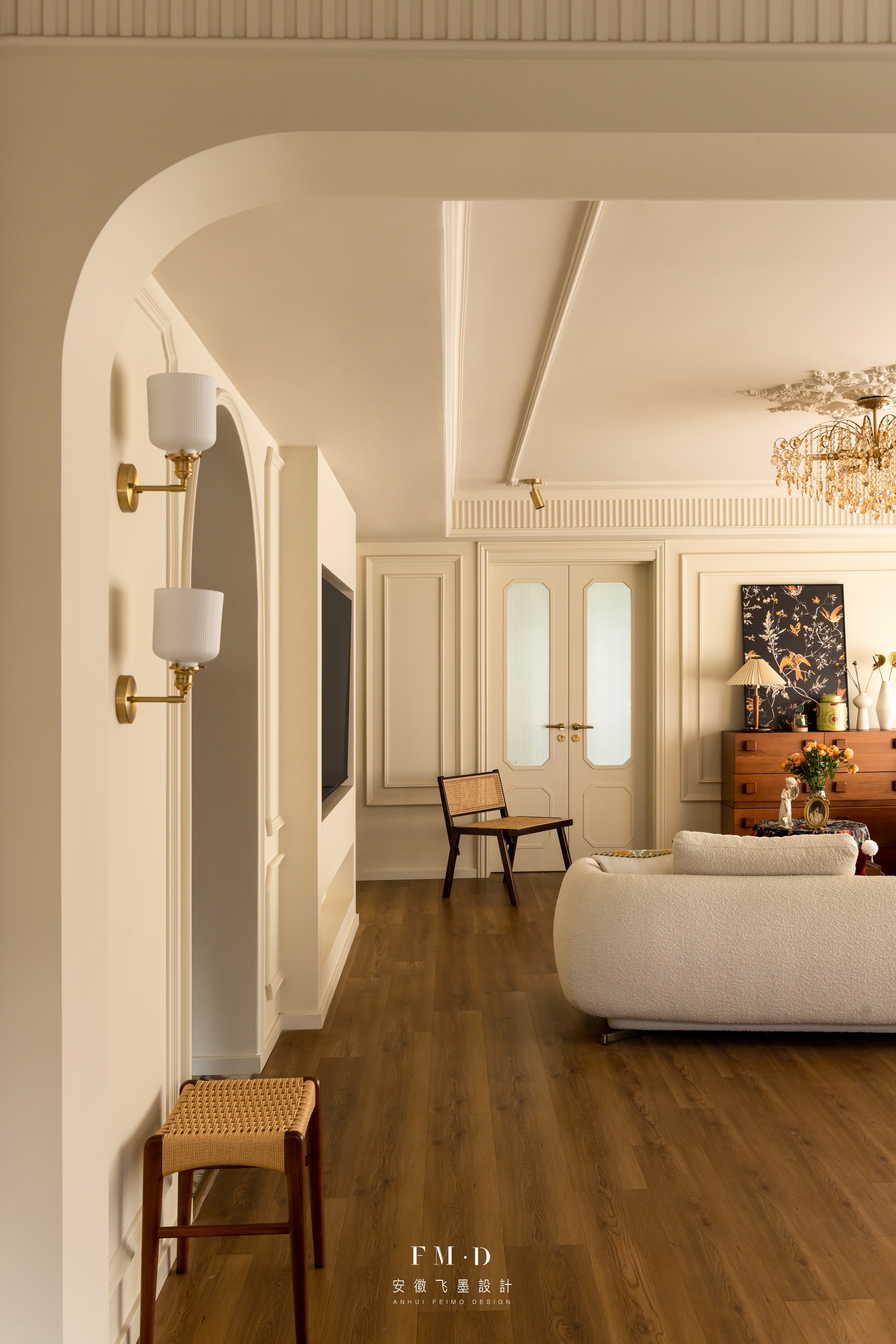 岁月礼赠 · 合肥创泽园法式风住宅设计丨中国合肥丨安徽飞墨设计-28