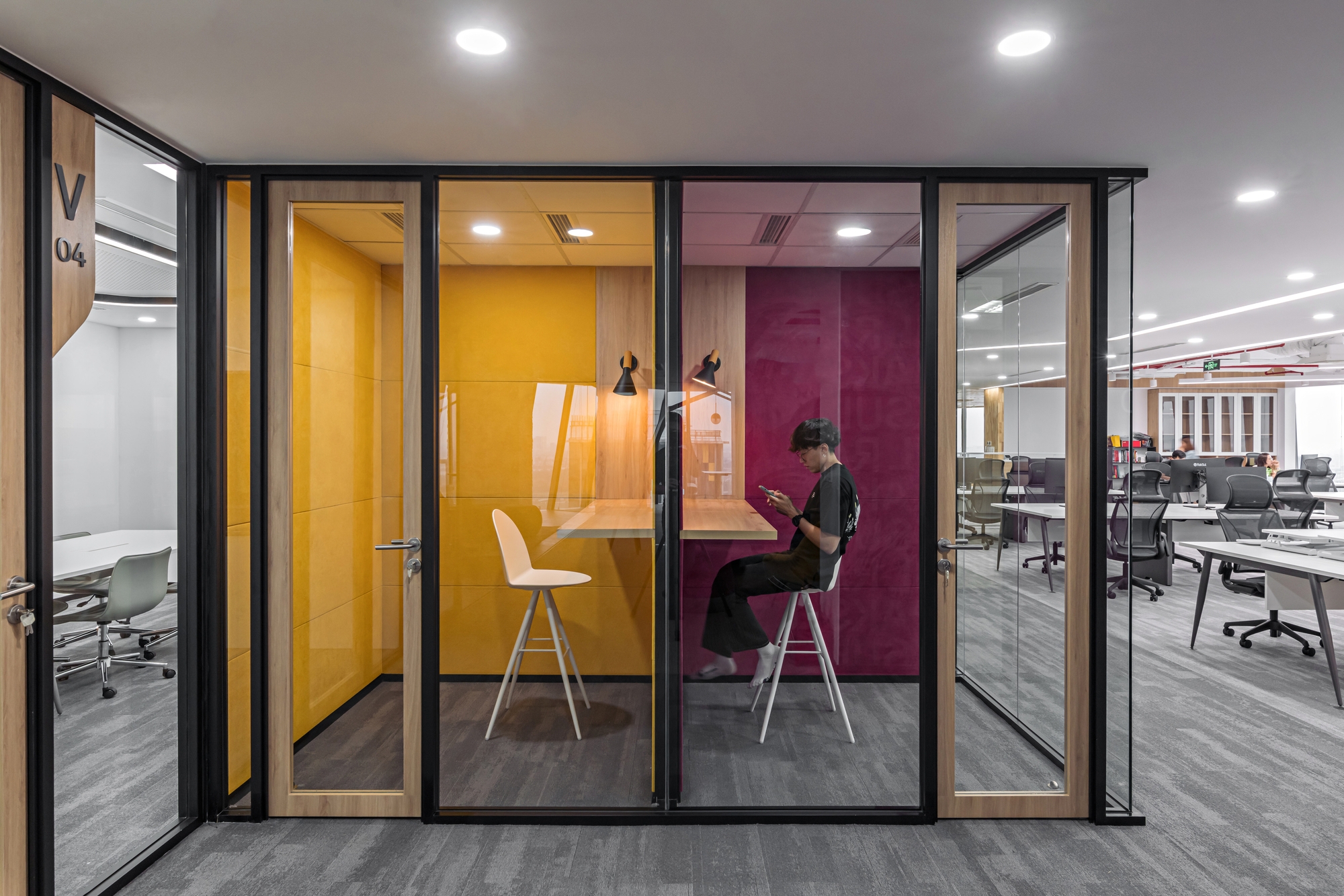 胡志明市 Raksul 办公室丨越南胡志明市丨Space.s-19