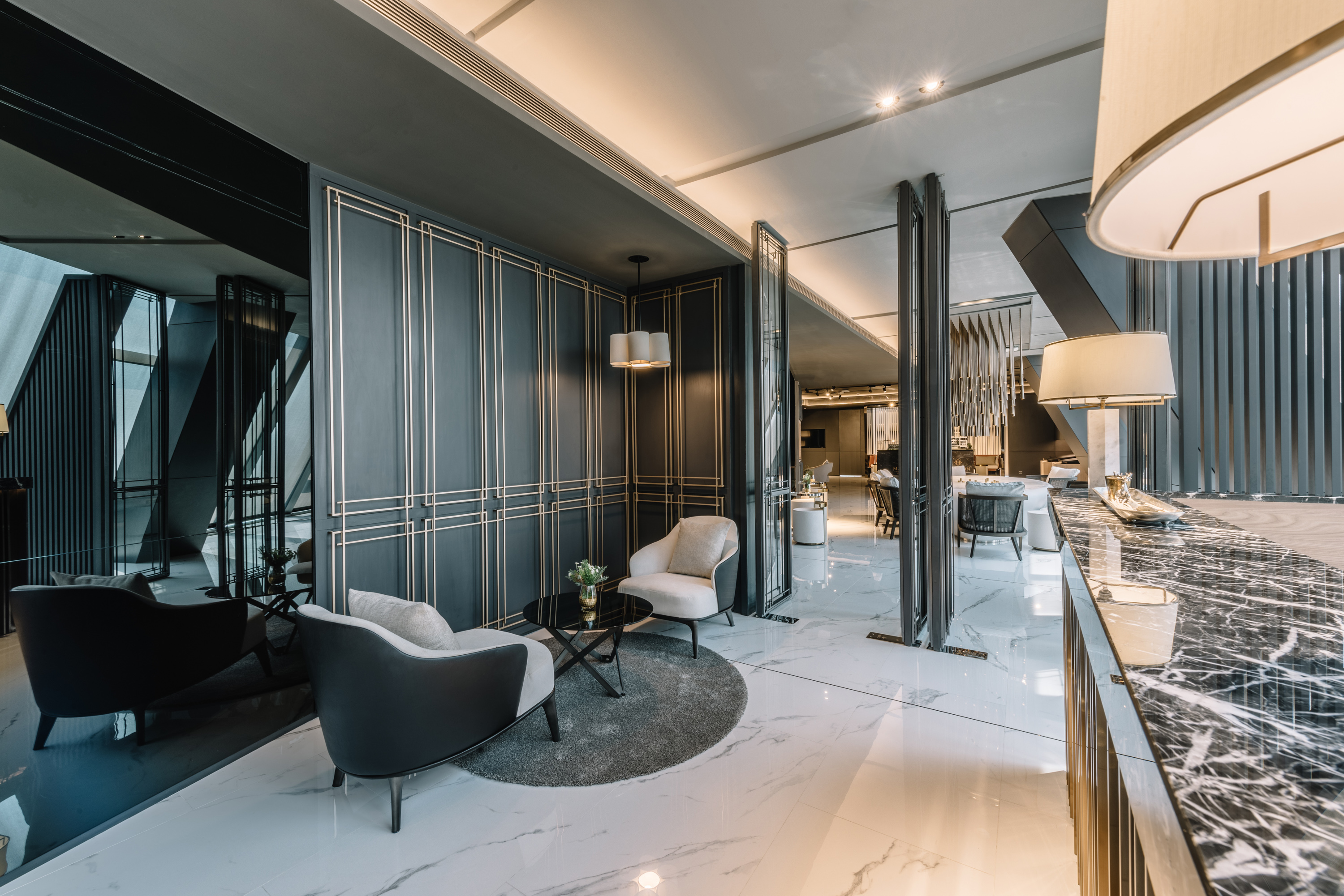 重塑品牌印象,奢华住宅项目展示空间设计-33