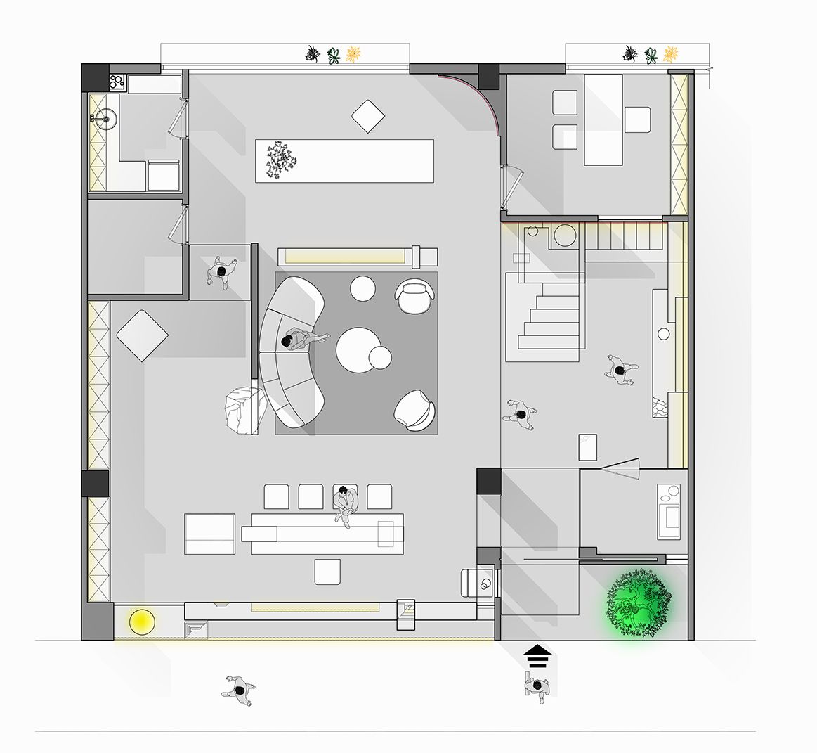 芬琳漆展厅丨中国福州丨周仕润｜空间设计事务所-11