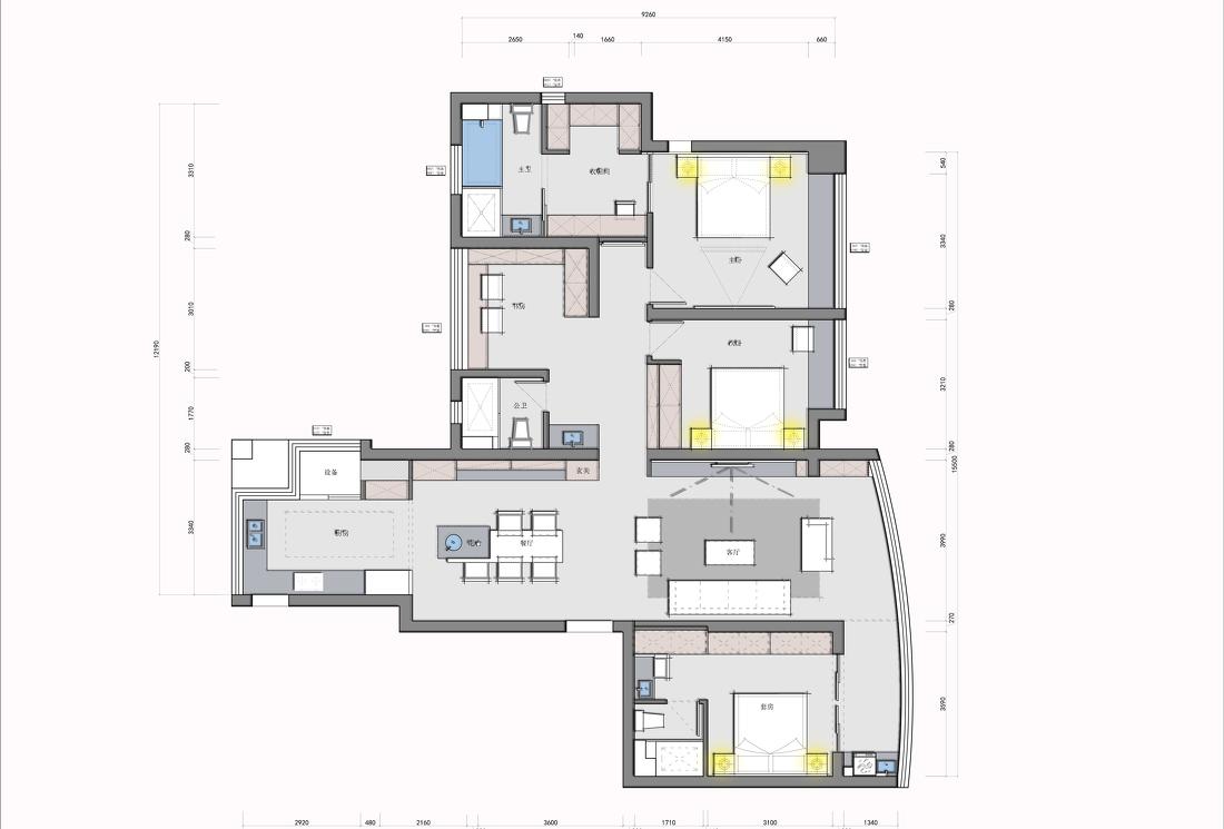 
银河丽湾贾女士雅居（205） -9