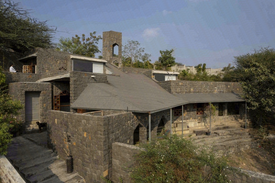 帕德维阳台屋丨印度丨PMA madhushala-14