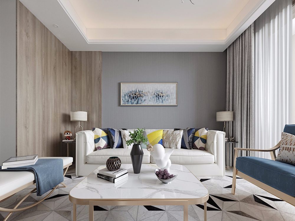 阳光·新天地别墅现代轻奢风格别墅-2