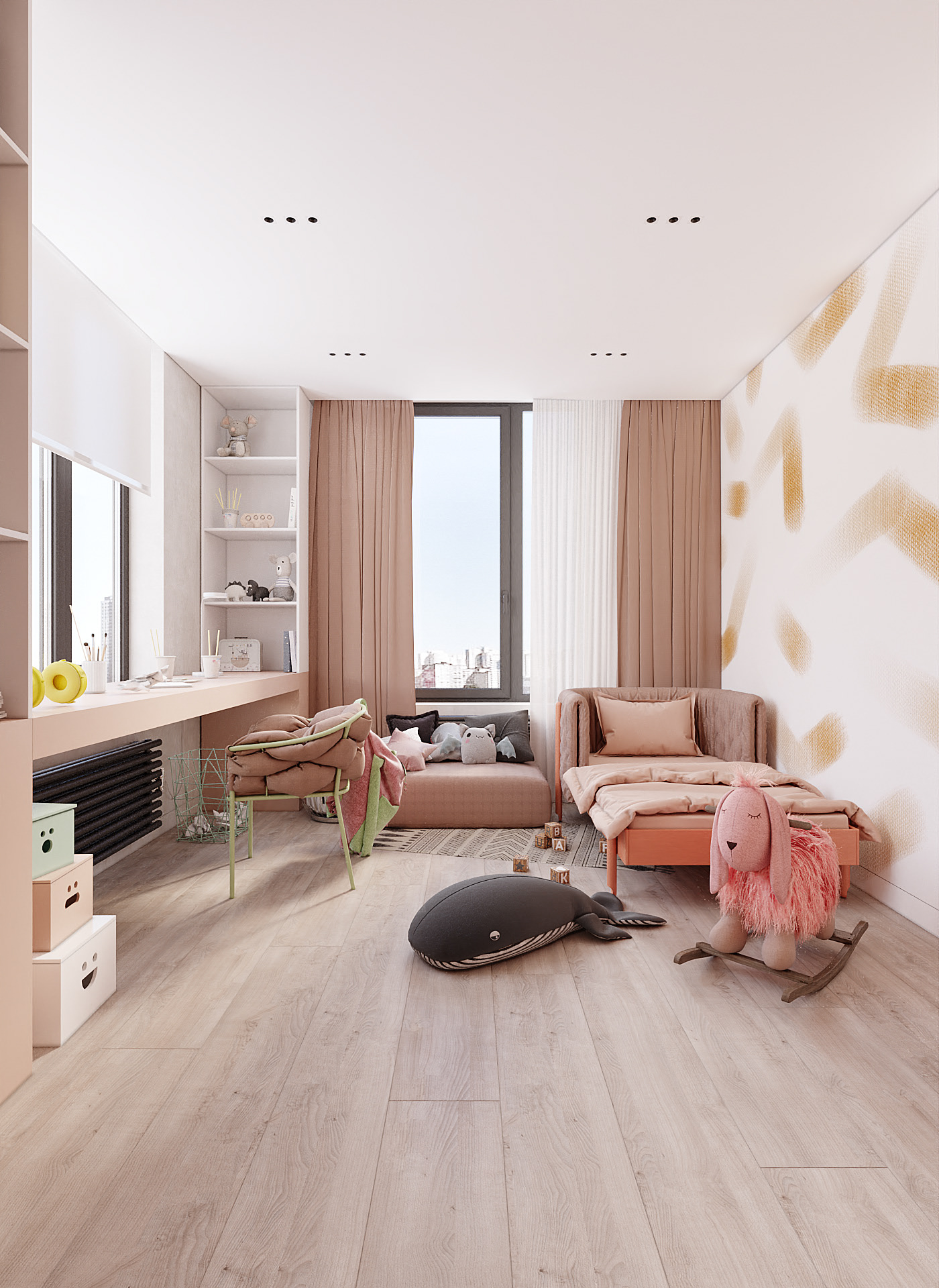 65㎡小空间公寓设计-17