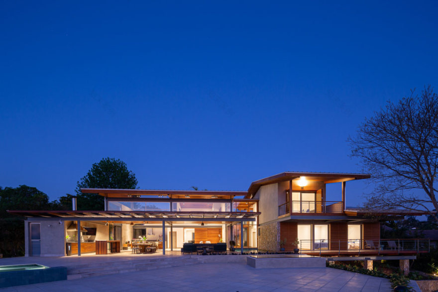 巴西水库旁的全景住宅设计-47