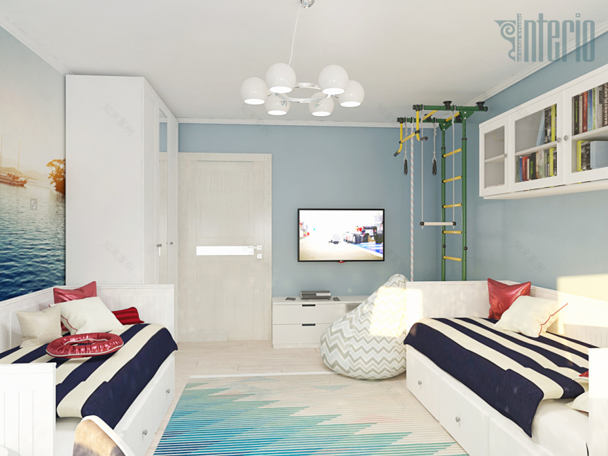 95平米公寓室内设计项目丨俄罗斯诺夫哥罗德丨INTERIO设计工作室-21