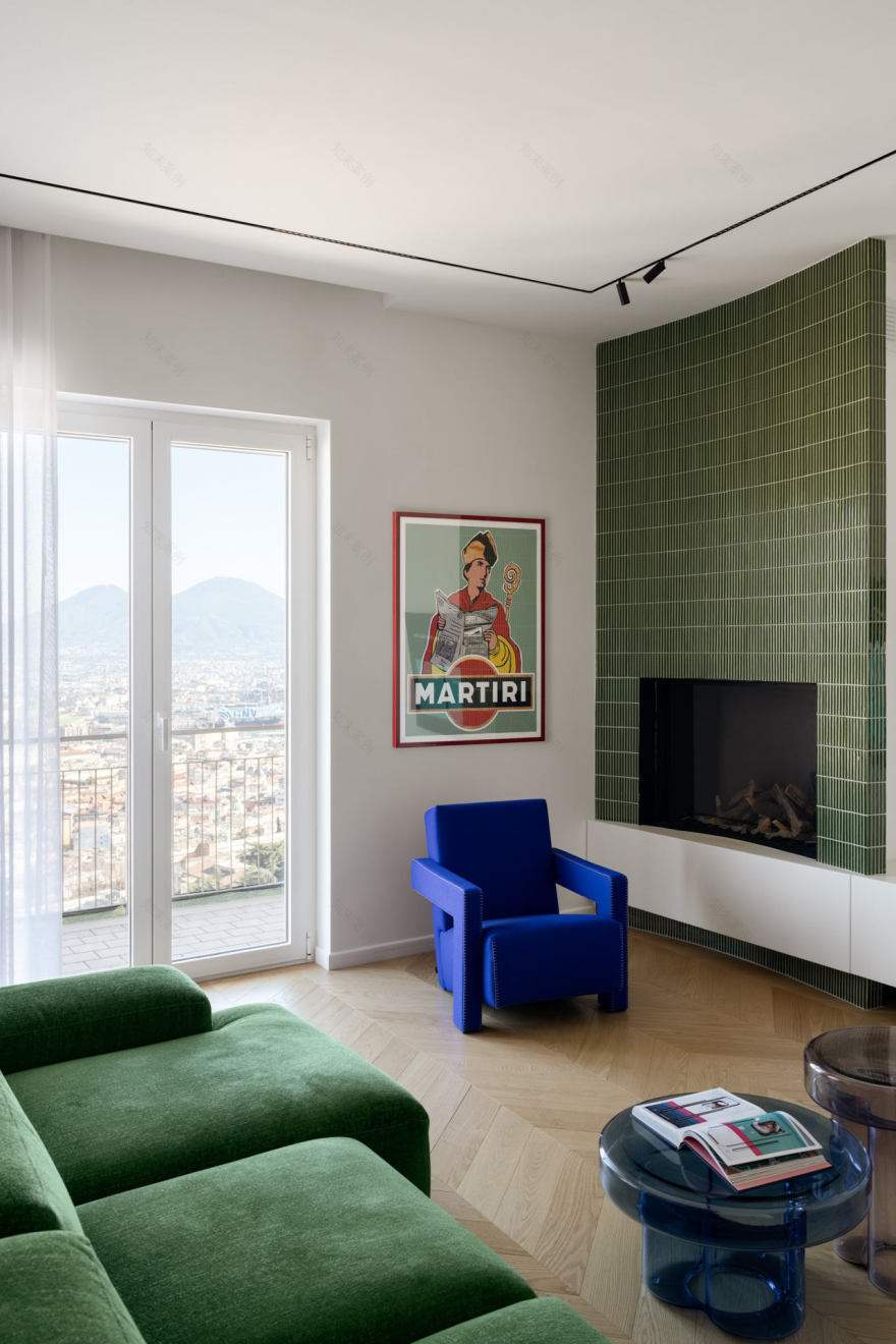 卡莱多之家丨意大利那不勒斯丨Area Dieci-3