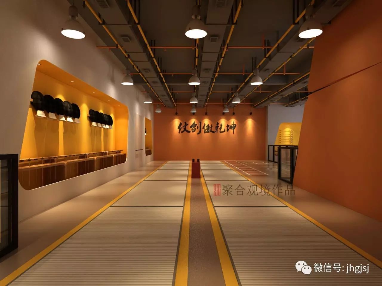 极致简约的击剑馆设计，展现优雅骑士风度-14