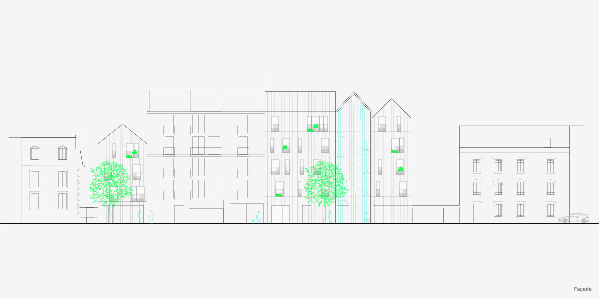 40套社会住房组成的小村庄项目丨法国利摩日丨CoCo architecture,Ingepole等-11