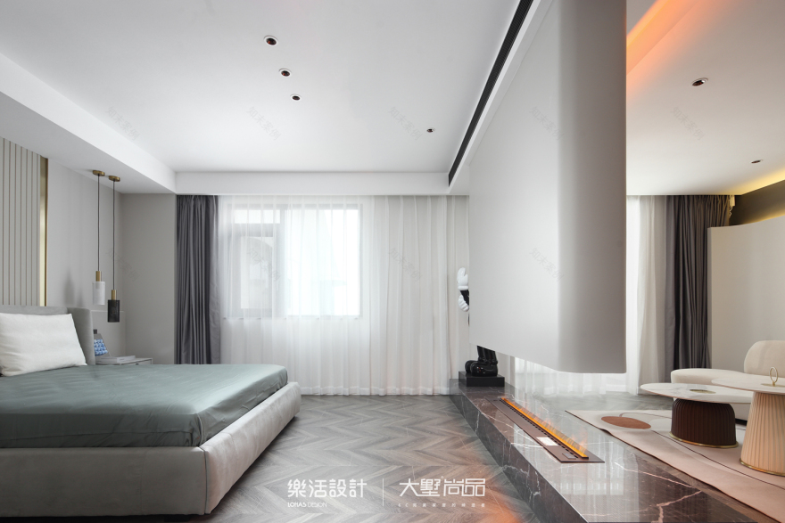 龙湾上城现代风住宅设计丨谢文天-18