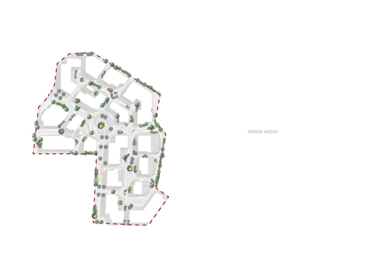 Luxurious hotel adjacent commercial strip zone-6