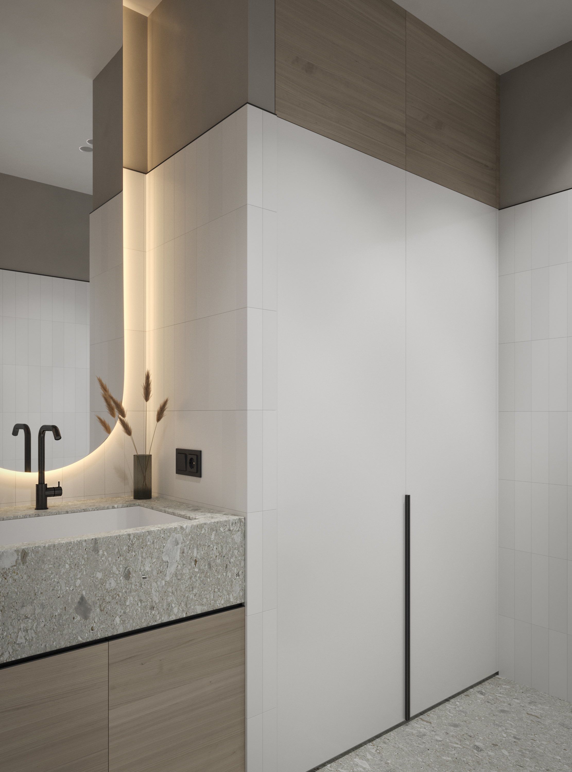 室内 4 间浴室套装-8