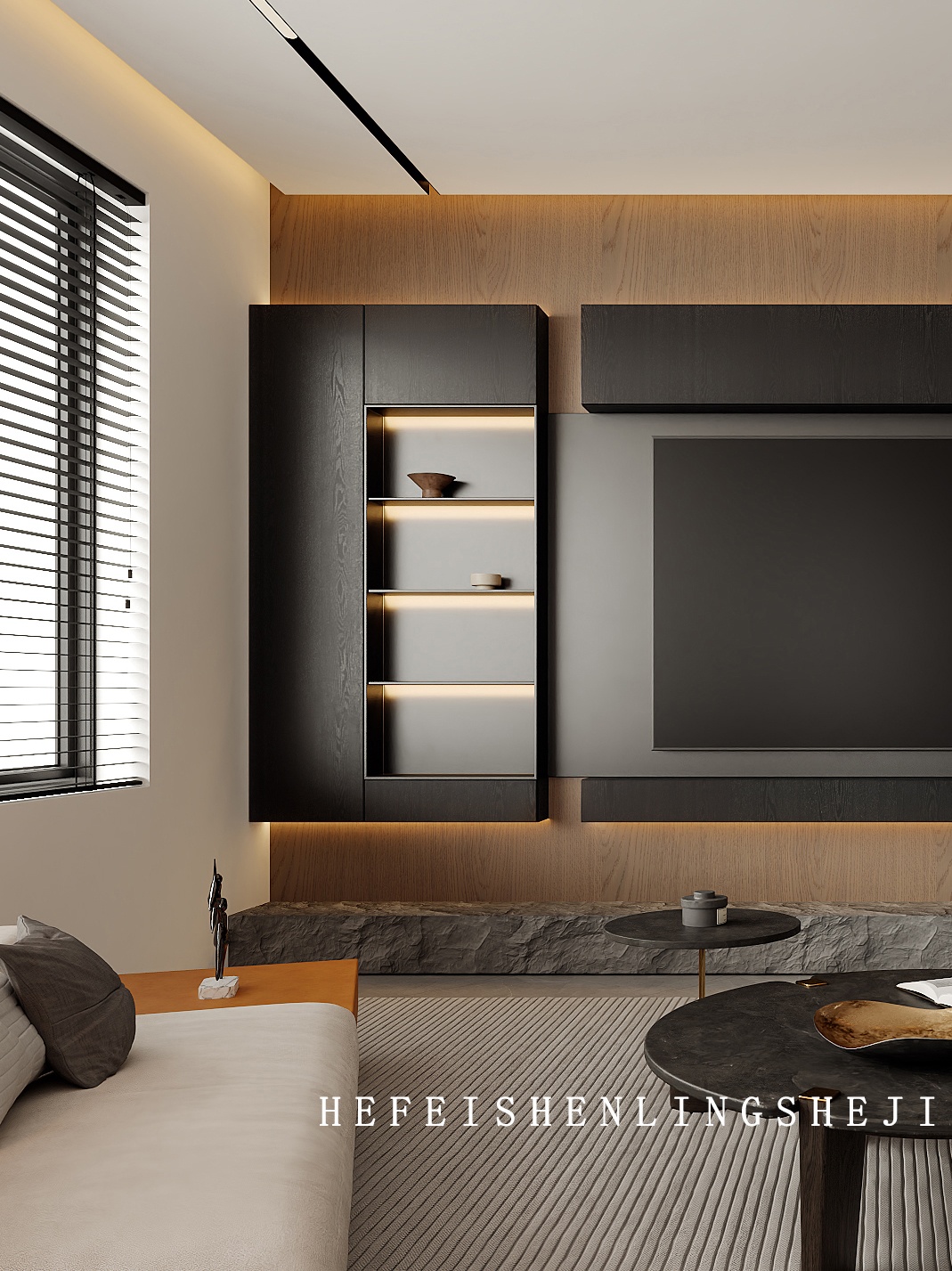 置地栢悦轩 185㎡意式经典大平层设计丨中国合肥丨深零设计-15