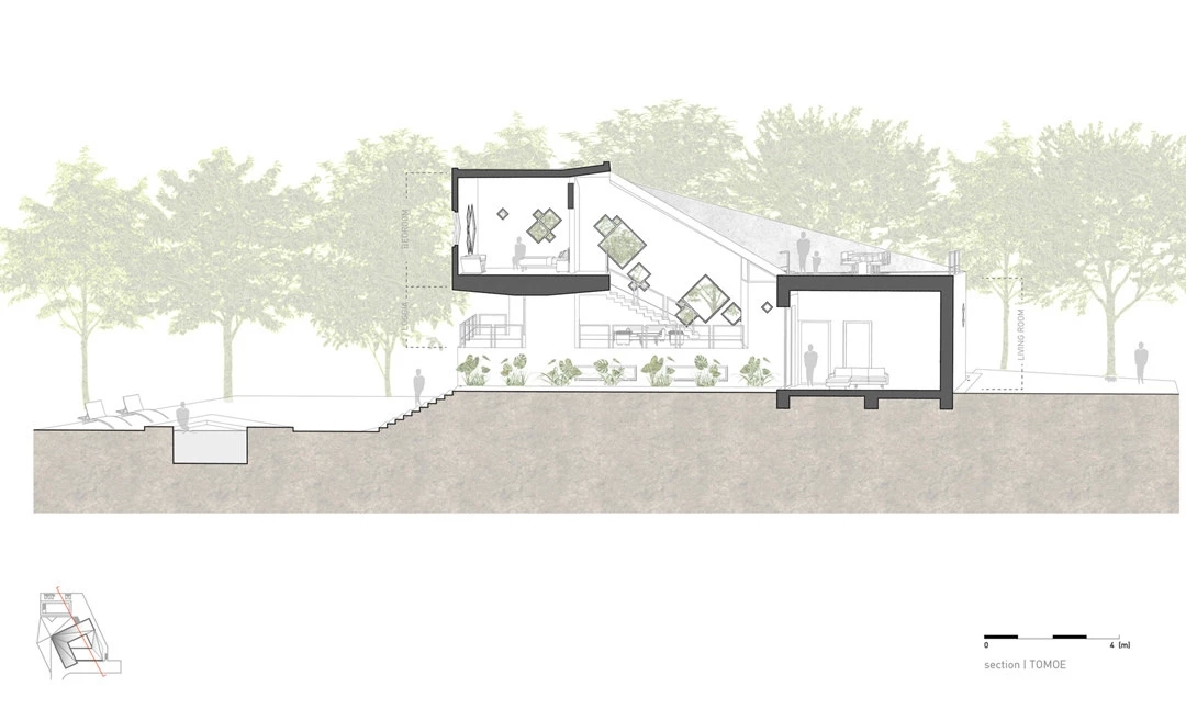 豪华别墅 现代风格印度的个性私宅-9