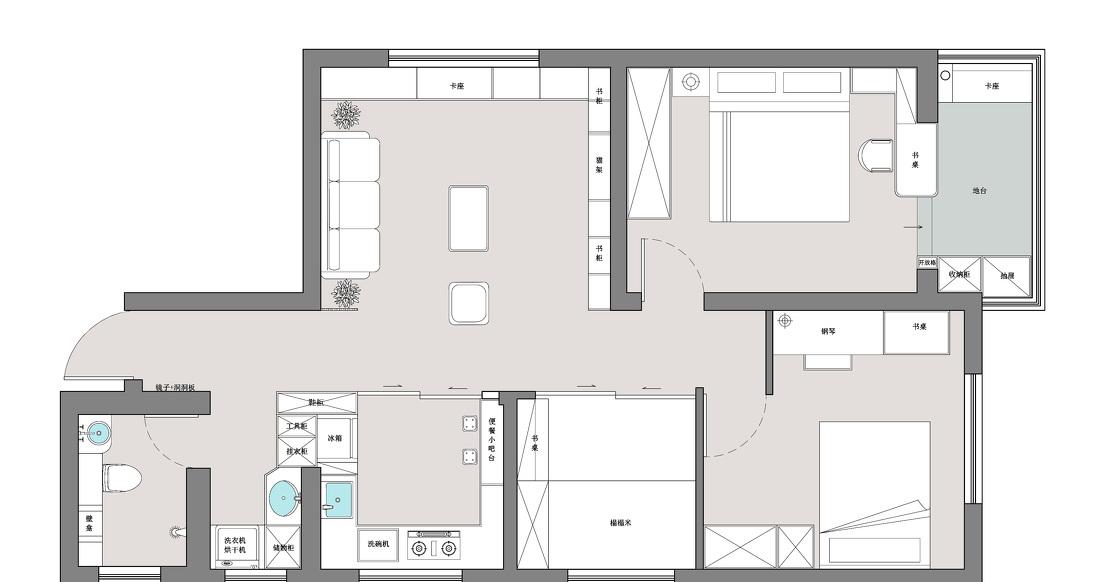 龙猫之家 · 打破空间限制的实用设计-2
