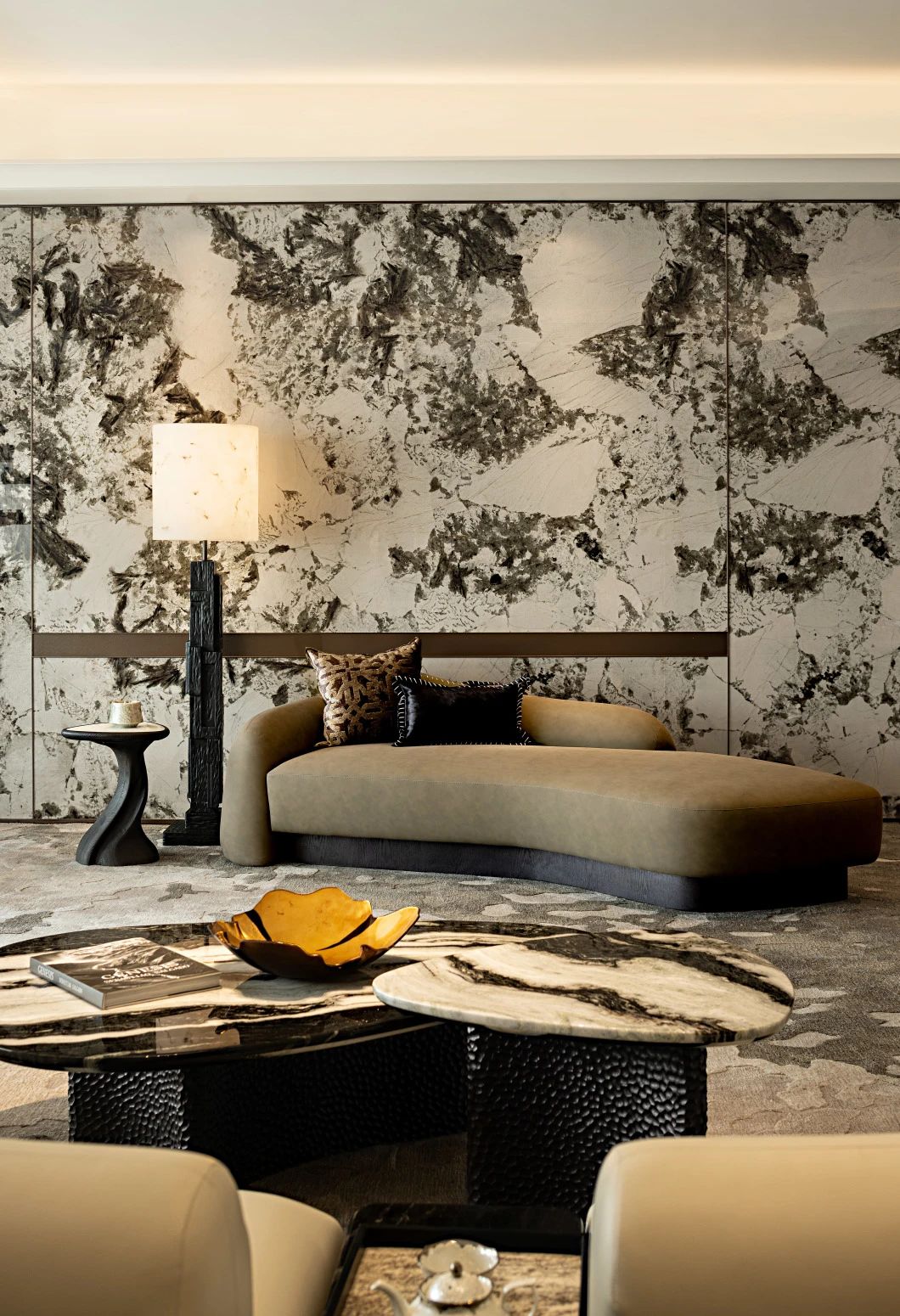 广州长隆越秀瑞麓府样板房建面约253,205m²户型丨中国广州丨硬装矩阵纵横,软装矩阵鸣翠-15