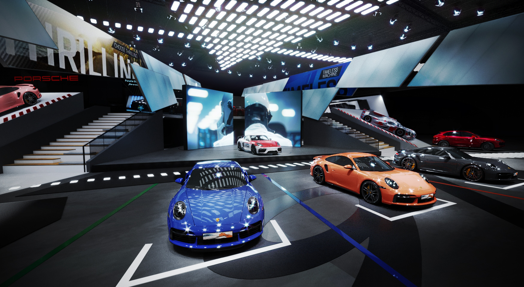 Porsche booth at Seoul Motor Show 2023-4
