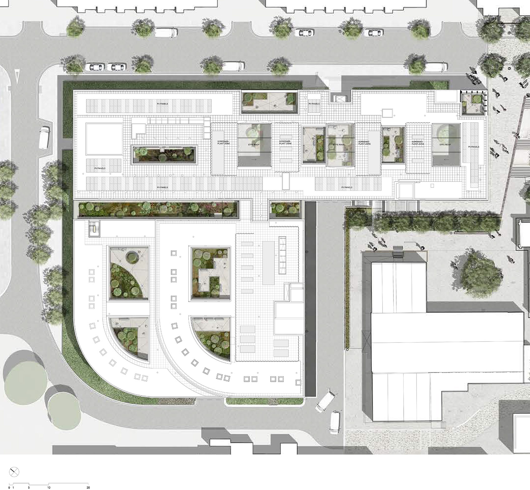 英国Springfield大学医院丨C.F. Møller Architects-30