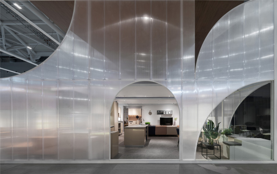 红苹果深圳国际家具展馆丨中国深圳丨竹工凡木设计研究室-10