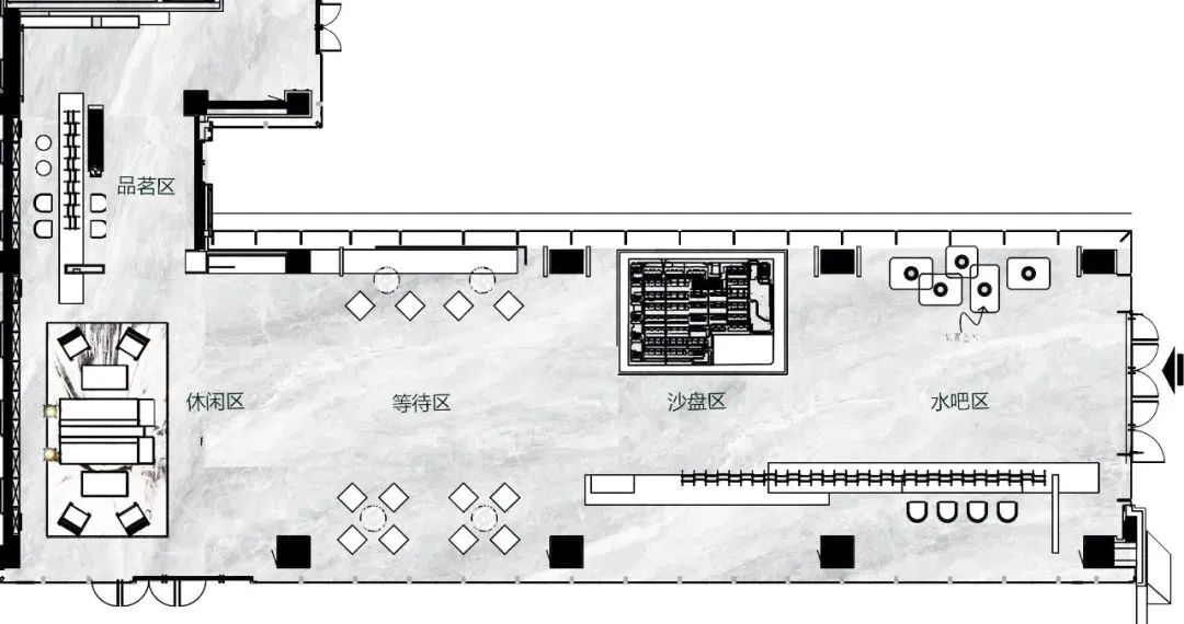 金地融创峯范展示厅丨中国沈阳丨北京赛瑞迪普空间设计-36