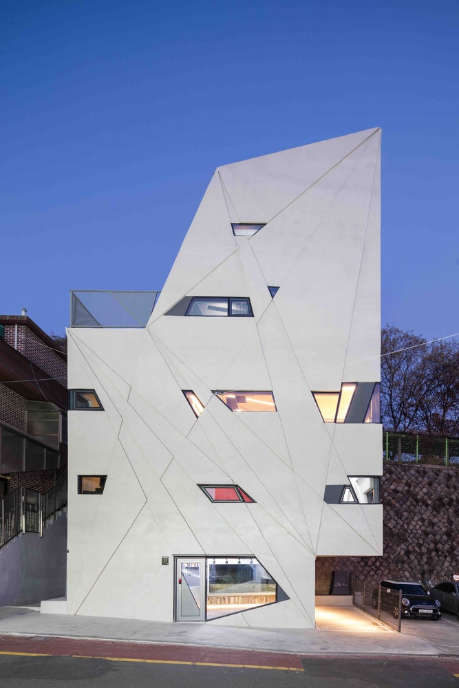 韩国道古站“神秘石头”住宅-13